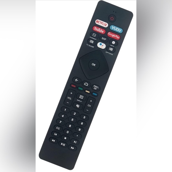 NH800UP Voice Replace Remote Control Applicable for Philips Android Smart TV New - Picture 2 of 3